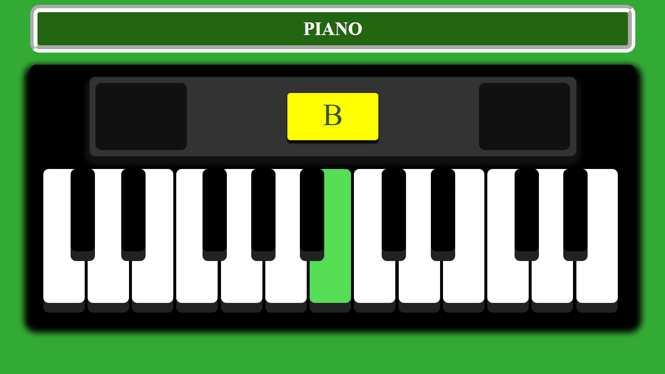 cute piano css3